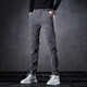Aemape Jeans Herren Frühling und Sommer neue lässige lange Hosen Herrener locker dicker Stil Vielseitig 606 Grau + 653 Grau 28