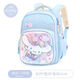 
Hello Kitty Kulomi Schoolbag Primary School Girls 32 First Grade Girls Protecting the Riddle and Reducing Children Kulomi 672B Blue
