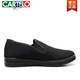 Cartelo Altes Peking-Stoffschuhe Männer atmungsaktiven mittleren und älteren Vaters Schuhen lässige Weiche Sohle Schuhe Hotel Schwarze Arbeitsschuhe Anti-Rutsch 9922 wasserdichte Baumwollschuhe Schwarz 39 Standardcode