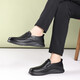 Pfgpierd Chaussures masculines Summer 2025 Nouvelles sandales en cuir Chaussures de papa âgées respirant des chaussures en cuir décontractées à la semelle et à la semelle hollowe et à la lace-up-up 42 42