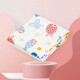 Docteur coloré bébé tampon d'urine étanche lavable et respirant grand printemps et automne quatre saisons feuille de coton écharpe bébé fournitures nouveau-nés heureux petit poisson rose 60 * 80