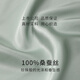 金三塔真丝女士睡衣桑蚕丝撞色蕾丝拼接优雅睡裙居家服 绿洲冰泉色9720 L