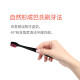 Heechul Tsinghua small head 45 degree toothbrush sharpened wire Korean two-color heterogeneous wire charcoal wire Pasteur brushing teeth for men and women traveling children Sakura powder 1