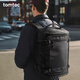 Tomtoc Reisetasche große Kapazität Rucksack Herren Rucksack Geschäftsreisen Outdoor-Gepäcktasche 17,3-Zoll-Laptop-Tasche T67 Classic Black 38L Support 35-Tage-Reisen