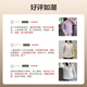 波司登（BOSIDENG）【断码清仓】轻薄羽绒服女短款90绒三防面料合体百搭便捷收纳外套 数字薰衣草6211 S 160/84A