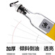 Baijie glass oil bottle set 500ml*2 dust-proof, leak-proof and oil-free kitchen seasoning bottle soy sauce bottle oil tank pouring oil kettle