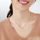 Lukfook Jewelry Platinum Necklace Lucky Heart Platinum 950 Heart Shape Necklace Price Approximately 4.20g