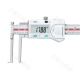 Drei Meter (Sanliang) Innere Rille Digitale Display Vernier Bremssattel Schnittkopf Inneres Loch Innerer runder Edelstahl Außennut 10-150 115-14124-150 mm Spitze Innenrille