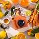 INSTAX Fuji instax instant camera SQUARE SQ1 ocher orange