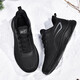 Double Star Batt Sports Running Men's Shoes Winter Plus Fleece Warm Elderly Cotton Shoes Anti-Slip Cushioning Comfort Leisure Travel Shoes for Middle-aged and Elderly