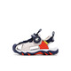 Snoopy (SNOOPY) children's shoes, children's sandals, Baotou anti-kick summer new style boys' breathable anti-slip medium and large children's outdoor sandals, 802 dark blue rice, size 27, inner length about 173mm