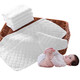
Plaid bear baby diapers in spring and summer breathable water-absorbing diapers washable urine pads baby diapers cloth summer newborn meson cloth 10 pieces (nine layers thickened) 46cmX17cm
