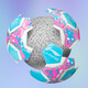 LI NING (LI-LI-GENT) No. 4 Bola de entrenamiento de estudiantes de la escuela primaria para niños y jóvenes No. 5 Examen de ingreso de la escuela secundaria para adultos Fútbol de desgaste No. 4 [Estilo] LFQK681-1