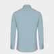 MAILYARD/Melya long-sleeved shirt Modal business and casual men's spring slim-free shirt 833 Lake Blue XL /42S