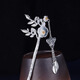 Su Shiliu's Dielian flower hairpin for women. Ancient style tassel step-shaking hairpin headdress. Chinese Valentine's Day birthday gift for girlfriend and wife. Dielian flower hairpin.