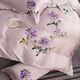 Shibeini National Trends Bedding Single Hand Painted Silk Four-Piece Set Double-sided 100% Mulberry Silk Quilt Cover Bedding Kit Yuncai Fengshu 3878 1.8-meter Bed Sheet Style (Quiet Cover 200x230cm)