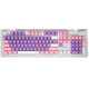 Logitech K845 Mechanischer Tastatur Mechanischer Schlüsselwelle Mechanische Tastatur E-Sports Ti-Desk externer Laptop 104-Key-Einzel-Einlicht-Handelsmodell G102 Set K845 Purple Lover-Tee-Welle