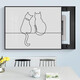 SHUNJIXIANGLI MEDER DE MEDOR Electric Decoración de la decoración sin golpes Distribución de potencia de la caja de empuje y tirón moderno simple JD9755 45*35 cm (bloqueo 35*25) Marco negro con cubierta de volteo