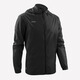 Decathlon Sports Jacket Men's Spring and Summer Lightweight Windproof Quick-Drying Running Windbreaker Football Rainproof Jacket MSGJ Shadow Black L