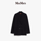
MaxMara [Zhenxuan Huixiang] Spring and summer women's double-breasted jacket jacket 6311014106 Dark blue XS