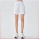 Particle Fever particle fanatic sports shorts spring and summer genderless men and women outdoor casual jogging fitness shorts 12801 PSA112801-XR-100 book white M