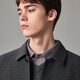 
EMZ Ordos [100% wool] Autumn Business and Casual Jacket Lapel Short Wool Jacket Jacket