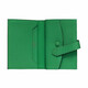HERMES Hermès men's bag Bearn calfskin mini wallet wallet H039796 CK1L green purchasing agent