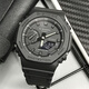 Casio (Casio) Octogonal Black Warrior GSHO Farmhouse Oak Carbon Fiber Watch GA21001A12110et GA-2100-4 [Rojo chino] 45 mm que contiene películas que contiene películas