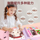 
Condira Family Children's Handmade Makeup Toy Set 3-6 Years Old Girl Princess Makeup Bag Color Painting Drawing Birthday Gift