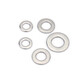 Jinchao 201 stainless steel enlarged flat washer thickened gasket meson M3M4M5M6M8M10M12M14M16M30 M24*72*5 (1 piece)