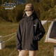 JEEP SPIRIT Jeep Jacket Down Jacket Three-in-one Men's and Women's Jacket Men's Group Purchase Couple's Jacket Clothes Men's Mountaineering Wear Ivory White-Fleece Liner Three-in-One Men's and Women's Same Style Jacket S (Recommended 120-135 Jin Jin equals 0.5 kg)