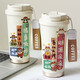Yunmian Creative Panda Thermal Cup Cufe Coffee Cafe Cupoon Cartoon Water Cup Симпатичная высеченная студентка 316 из нержавеющей стали Cup 316 Inner Coffee Cup-Sf1343 Dora