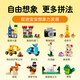乐高（LEGO）积木拼装玩具 经典创意10698大号创意积木盒 4岁+儿童生日礼物