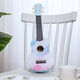 Hochwertige Ukulele-Anfänger, erwachsene weibliche und männliche Internet-Berühmtheit können kleine Gitarre 23-Zoll-Graffiti Purple Paket zwei spielen