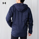 Under Armor men's new winter fashionable sports casual plus velvet warm and comfortable three-in-one jacket 1300663 1300663-411 XL