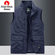 Aignesa Vest al aire libre Spring de secado rápido para hombres Spring y otoño Fotografía Múltiple Fotografía Caballo de pesca Caballo de mangas 677 Modelo delgado-azul real 4xl (adecuado para 180-200 Jin [Jin equivale a 0,5 kg])