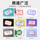 NVV ACS标签贴纸 不干胶贴纸自粘性口取纸姓名贴价格标签办公文具便利贴 无中线1392枚39*25mm【蓝色】