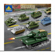 Kaizhi LEGO compatible World War II Tank Model Modèle Enfants assemblés Toys petites particules Blocs de construction Children's Birthday Caband Tank Légion [Une seule petite boîte, ensemble complet de coups de feu 8