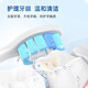 Junyue es adecuado para la cabeza del cepillo de dientes eléctrico Philips HX684W/HX685E/HX685K/HX685T/HX684BHX684E C3 White Ultimate Gum Type 6