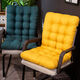 Yudou solid color office chair cushion student seat cushion integrated seat cushion autumn and winter warm butt cushion recliner cushion bay window bench cushion dark green 45*100cm recommended for adults