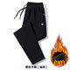 TOMMYBULL American Tommy Tommy men's casual cotton sweatpants autumn and winter sports elastic leggings men's loose straight pants blue straight pants XL recommended 120-140Jin Jin equals 0.5 kg