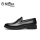Goldlion Men's Shoes Business Casual Formal Shoes Autumn Comfortable Lightweight Fashionable Leather Shoes 50383013701A-Black-40 Size