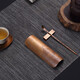 HAOMINGTIAN tea set handmade copper chiseled teaspoon three-piece set creative tea rules tea lotus tea spoon tea ceremony zero three-piece tea set