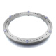 Mesa de comedor de bolse Base de tocadiscos de mesa redonda de aluminio giratero de aluminio Mesa de comedor de rodamientos silencios