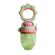 Hug Bear Bite Baby Silicone Fruit Bite Bag Baby Fruit and Vegetable Food Complementary Food Automatic Propeller Rice Green 1 Pack