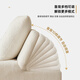 Blocs de construction, canapé-lit, lit rétractable décontracté pliable à deux usines, salon, petit appartement multifonction Sofa, 85 cm blanc off-blanc [chat à l'usure Scratching]