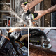 Wax 720W Angle Grinder WU800S Handheld Cutting Machine Grinder Polishing Machine Hand Grinder Wheel Grinder