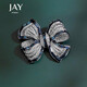 Jay bow brooch, high-end female corsage, birthday gift for mother, mother-in-law, elders