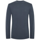 Announcement bird round neck pure wool sweater casual men pullover long sleeve base knitted sweater EBY233011U gray 50
