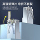 Shanze Category 6 shielded crystal head Cat6 RJ45 Gigabit network crystal head 8P8C network cable connector Engineering grade pure copper gold-plated shielded connector Category 6 shield [Project Subsidy] 30 SJ-6630